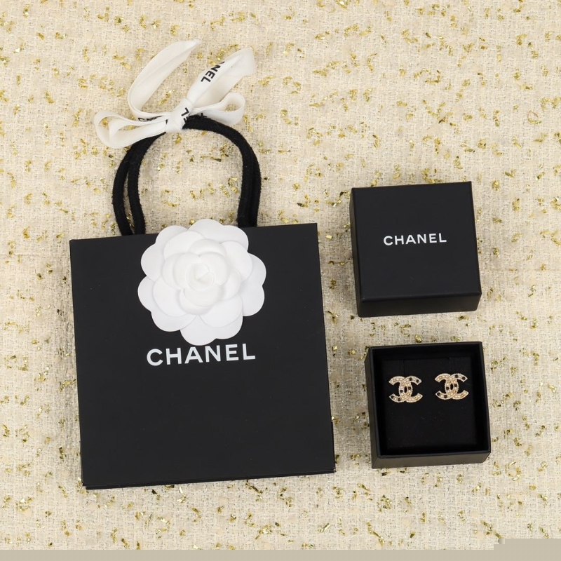 Ch*el earrings